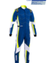 Sparco Kerb Advanced Overall Blau Gelb