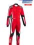 Sparco Kerb Advanced Overall Rot Schwarz Junior