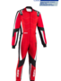Sparco Kerb Advanced Overall Rot Schwarz