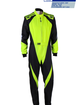 OMP KS-3X Overall Zwart Geel