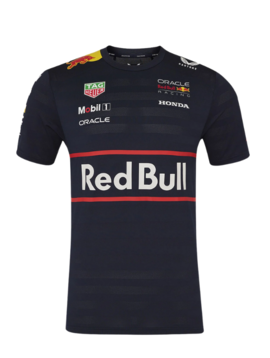 RedBull Oracle Team Set Up T-Shirt 2025 Night Sky Blauw