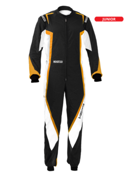 Sparco Kerb Kid Schwarz Orange Weiß