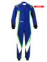 Sparco Kerb Kid Bleu Vert Blanc