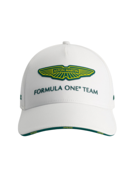 Aston Martin Teamkappe 2025 Weiß