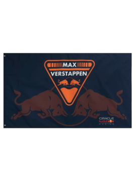 RedBull Racing Oracle Drapeau Officiel Max Verstappen 150x90 cm