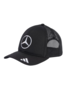 Mercedes F1 Team Snapback Star Trucker Kappe Schwarz