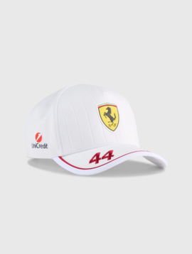 Ferrari Baseball Cap Lewis Hamilton White