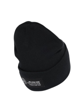 Mercedes Cuff Beanie Schwarz