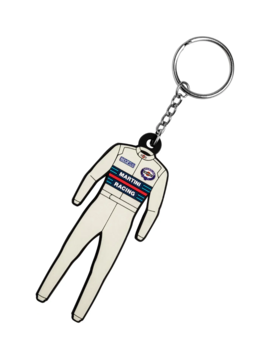 Sparco Sleutelhanger Martini Raceoverall Wit