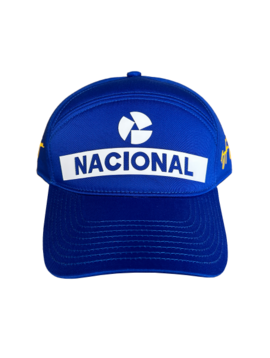 Ayrton Senna Nacional Replica Cap Blue