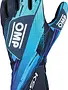 OMP KS-4 Art Gants Noir Bleu
