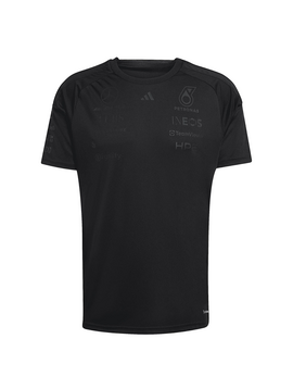 Mercedes Mercedes‑AMG F1 Adidas 2026 Team Night T‑Shirt Zwart