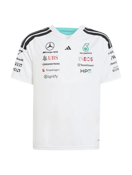 Mercedes AMG PETRONAS F1 Kids Team Driver Tee – Wit
