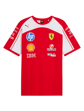 Ferrari Scuderia 2026 Team T-Shirt – Red