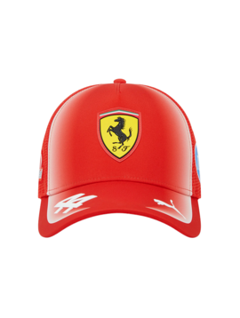 Ferrari 2026 Lewis Hamilton Trucker Cap – Red