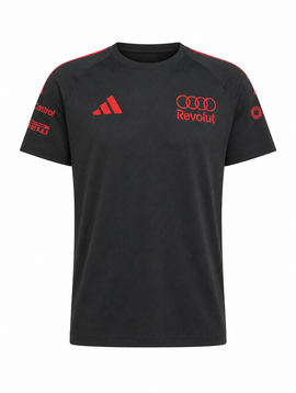Audi Heren Team Mechanics T-shirt Donkergrijs 2026