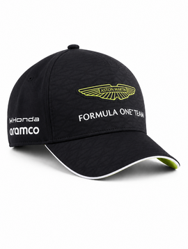 Aston Martin Team Baseball Cap Schwarz 2026