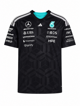 Mercedes T-shirt Team Driver Enfant Noir 2026