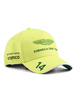 Aston Martin Alonso Replica Cap 2026 Lime