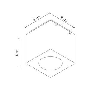 Dexter cube xl ceiling