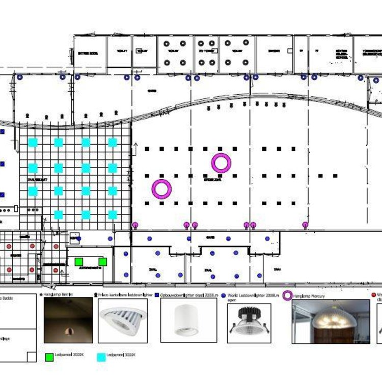 Lucente Lichtplan 500 m3 tot 1000 m3