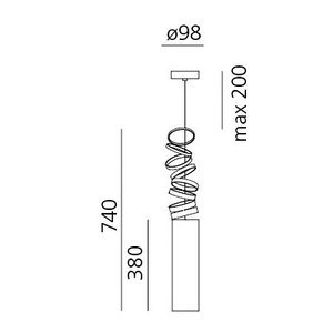 Artemide Artemide Decompose' light hanglamp