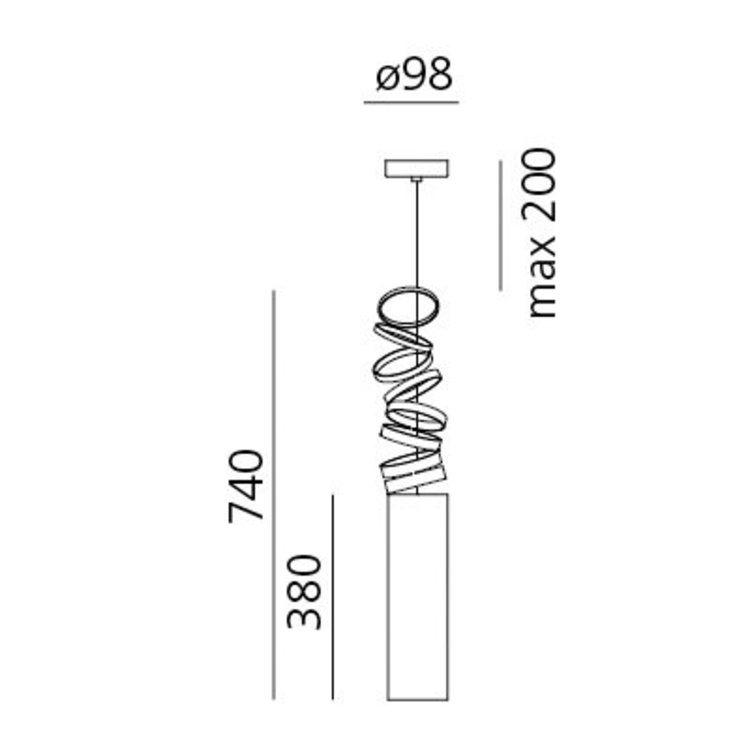 Artemide Artemide Decompose' light hanglamp