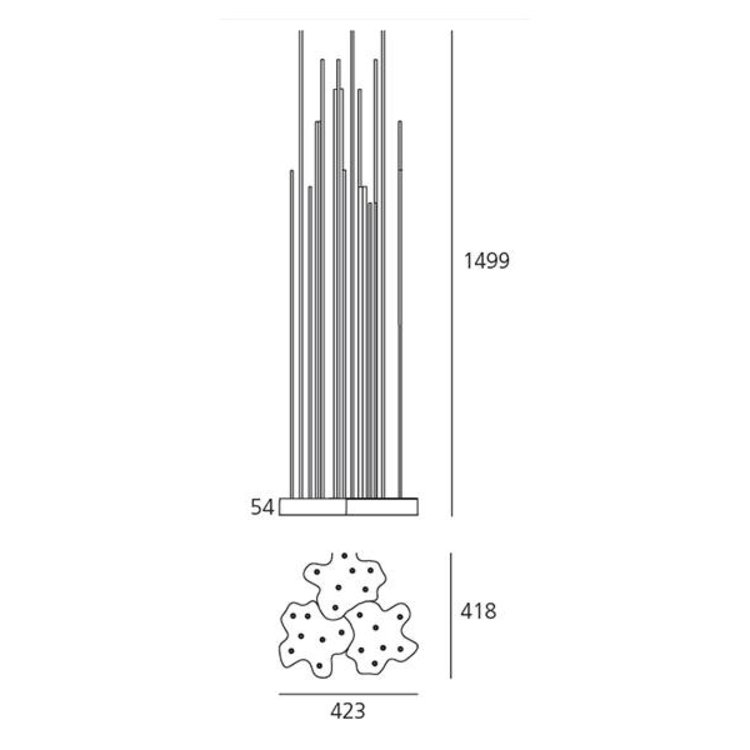 Artemide Artemide Reeds Buitenlamp