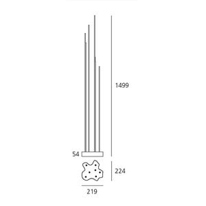 Artemide Artemide Reeds Buitenlamp