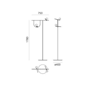 Artemide Artemide Yanzi  Stehleuchte