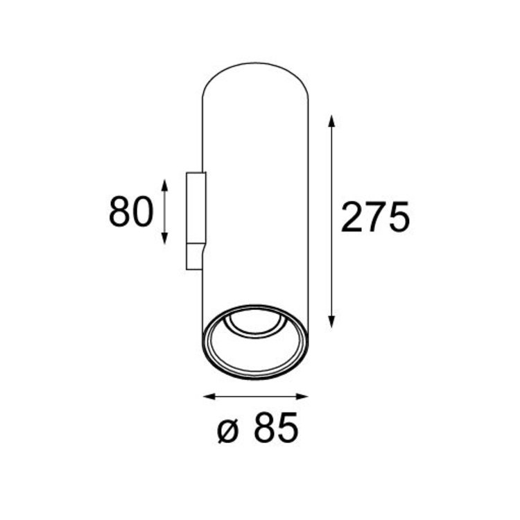 Modular Lotis tubed  wall (2XGU10)