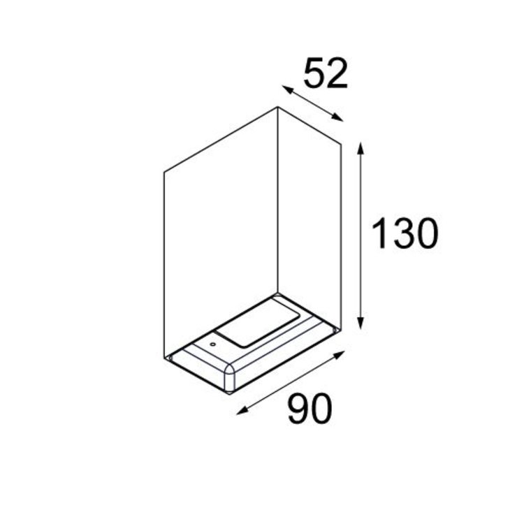 Modular Modular Sulfer Led wandlamp