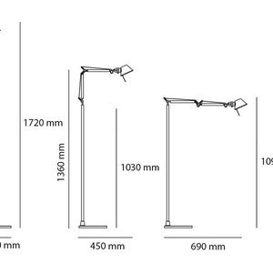 Artemide Artemide Tolomeo Micro vloerlamp