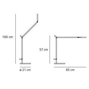 Artemide Artemide Demetra table bureaulamp