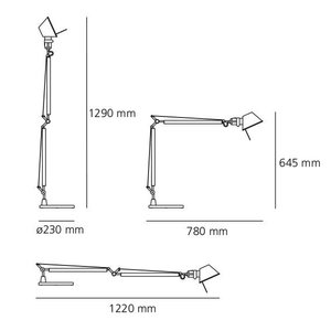 Artemide Tolomeo Tafellamp