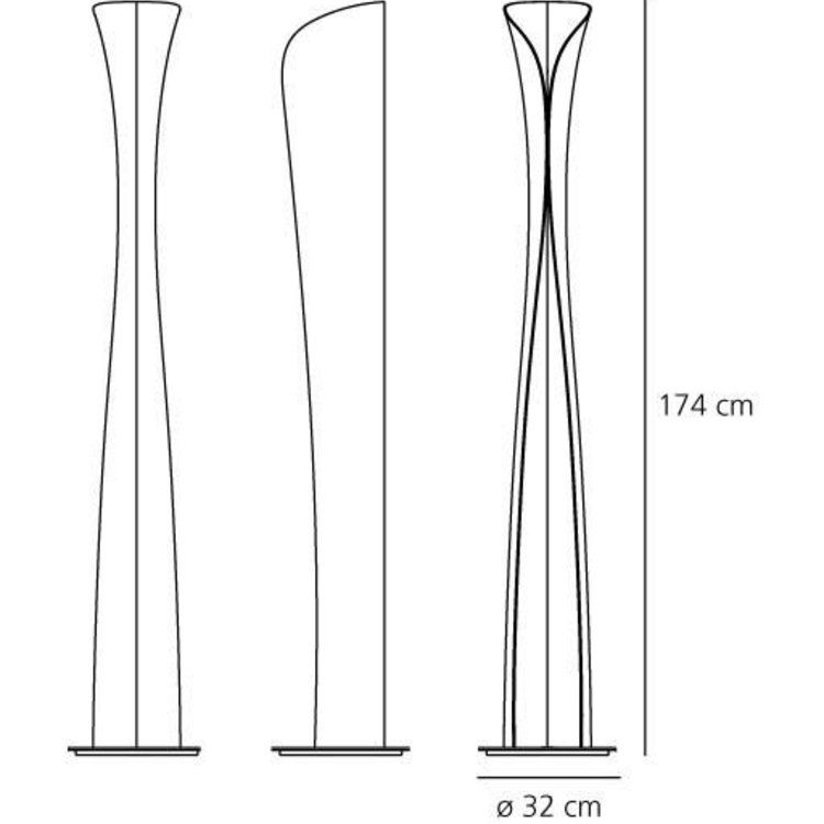 Artemide Artemide Cadmo LED vloerlamp