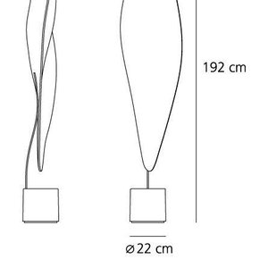 Artemide Artemide Cosmic Leaf Stehleuchte