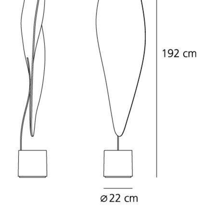 Artemide Artemide Cosmic Leaf Stehleuchte