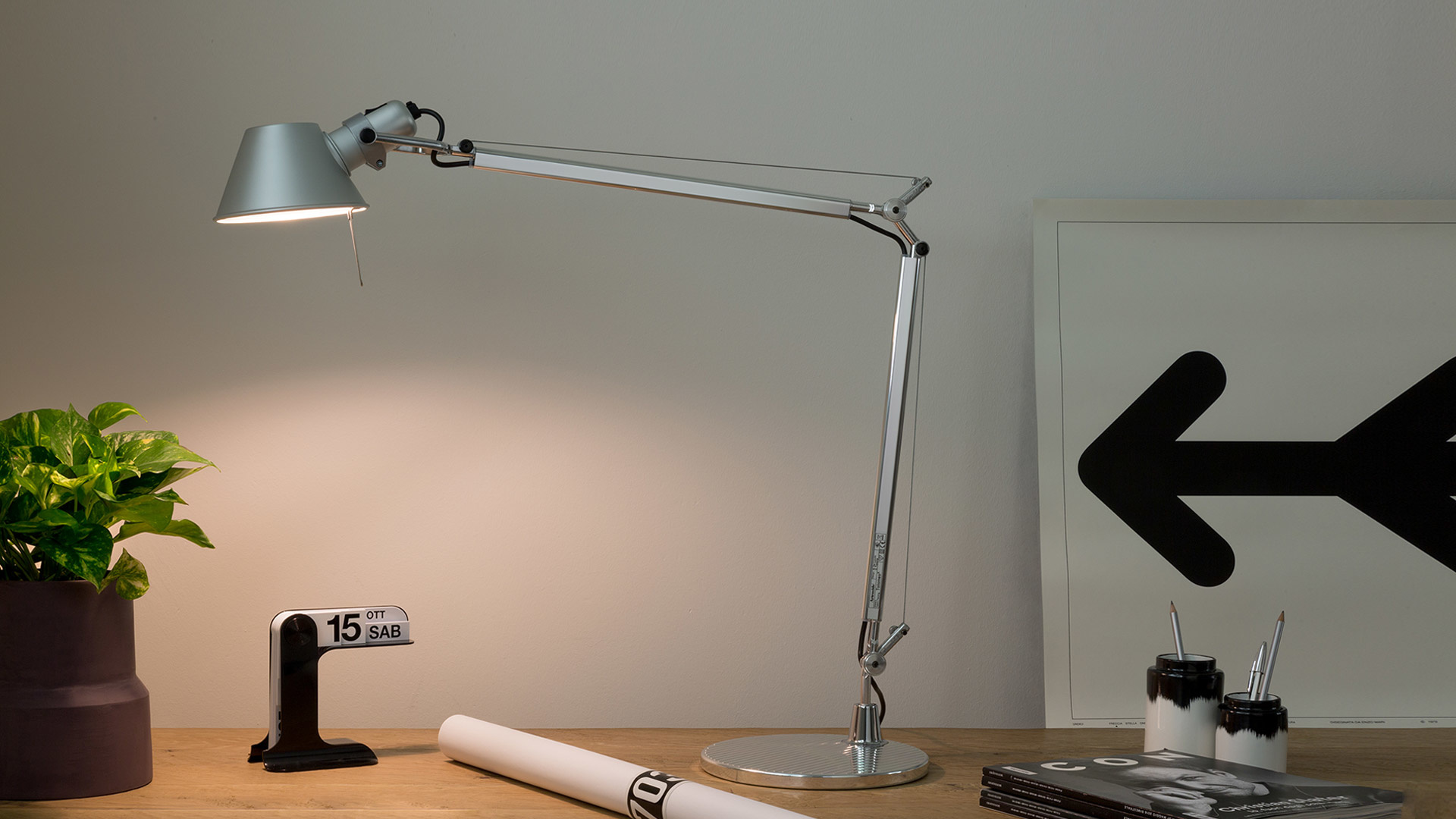 twintig voorkomen Ondoorzichtig Artemide Tolomeo bureaulamp drie kleuren - Lucente.nl - Lucente