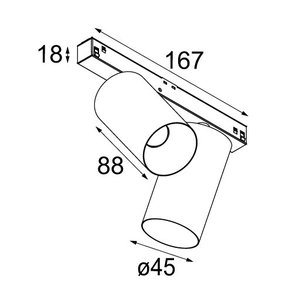 Modular Modular Pista Minude 45 2XLED