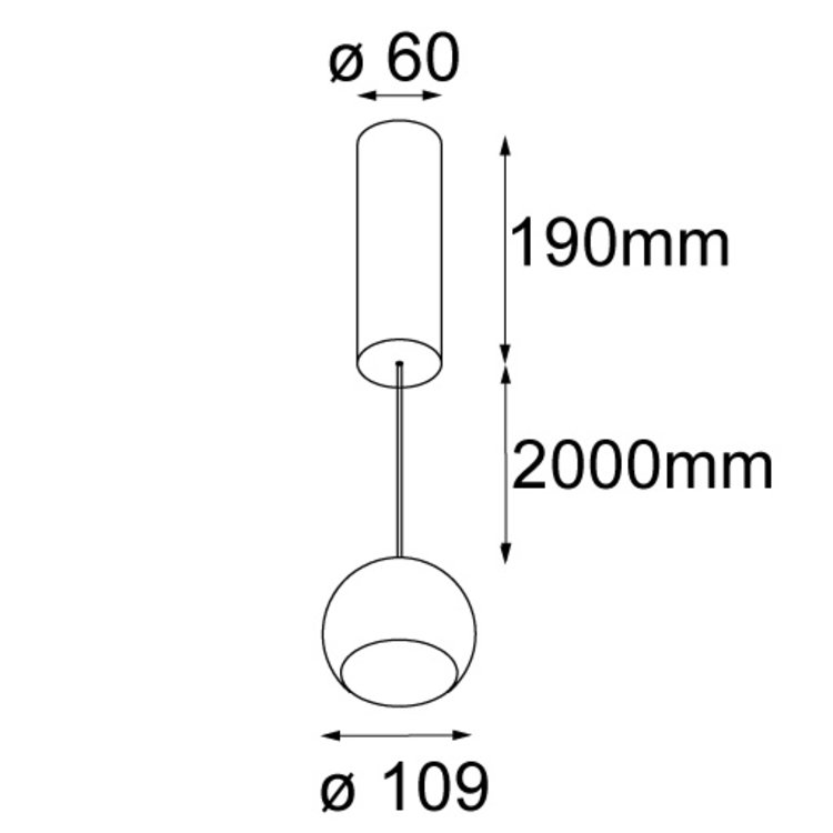 Modular Modular Marbul hanglamp LED GI