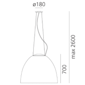 Artemide Artemide Nur 1618 hanglamp