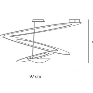 Artemide Artemide Pirce plafondlamp