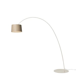 Foscarini Foscarini Twiggy Elle Wood LED MyLight tuneable white  Vloerlamp