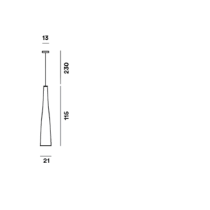 Foscarini Foscarini Tite  hanglamp