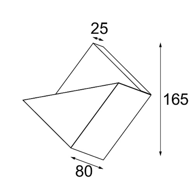 Modular Modular Square wandlamp