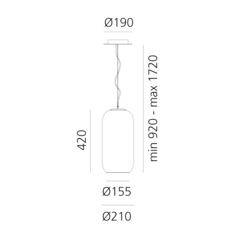 Artemide Artemide Gople hanglamp