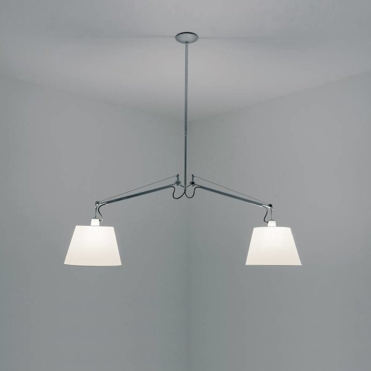 Artemide Artemide Tolomeo Basculante Suspension 2 Bracci