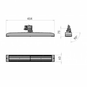 Lucente Lival Scope Double direct 3540Lm