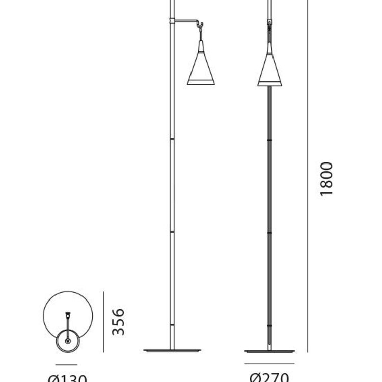 Artemide Artemide Vigo Reading Floor